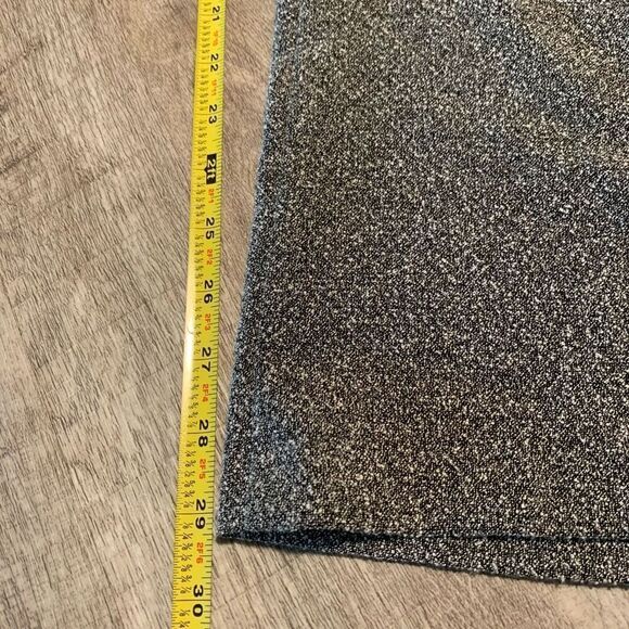 Vintage All That Jazz High Waisted Marled Grey Dress Pants Straight Flare - Picture 9 of 9